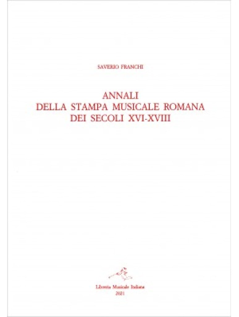 Annali della stampa musicale romana dei secoli